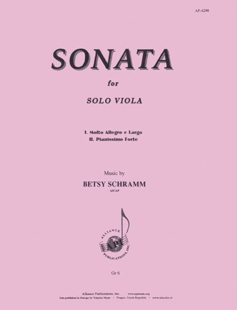 Sonata for Solo Viola